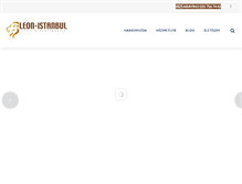 Tablet Screenshot of leonistanbul.com